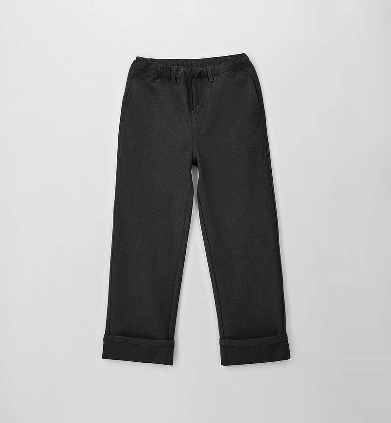 Boy's sweatpants GRIGIO SCURO MELANGE-8963
