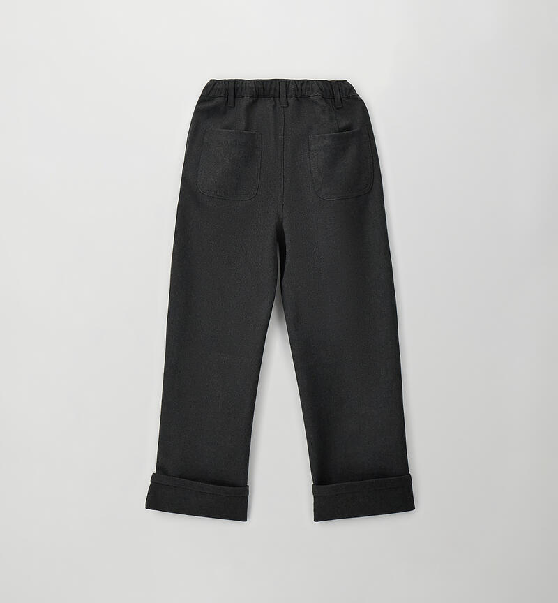 Boy's sweatpants GRIGIO SCURO MELANGE-8963