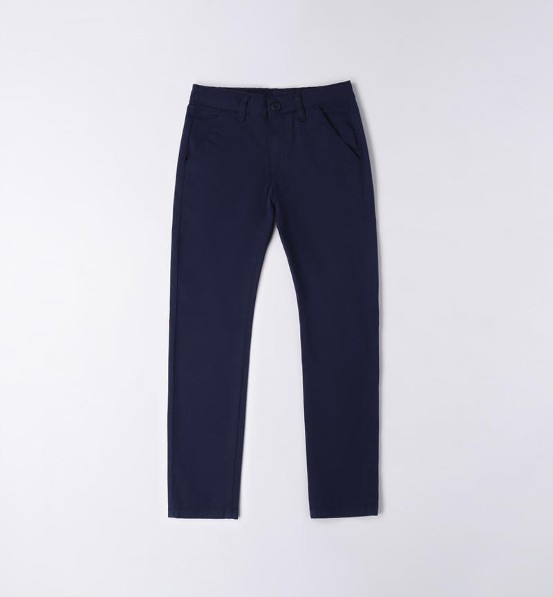 Sarabanda long trousers for boys from 8 to 16 years NAVY-3854