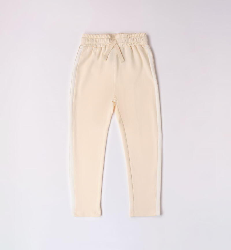Sarabanda lurex trousers for girls from 8 to 16 years BURRO-0215
