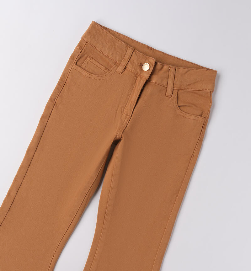 Pantalone per ragazza Sarabanda BEIGE-0727