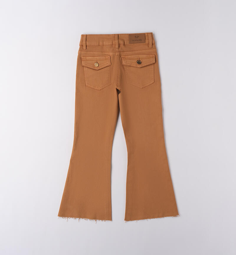 Pantalone per ragazza Sarabanda BEIGE-0727