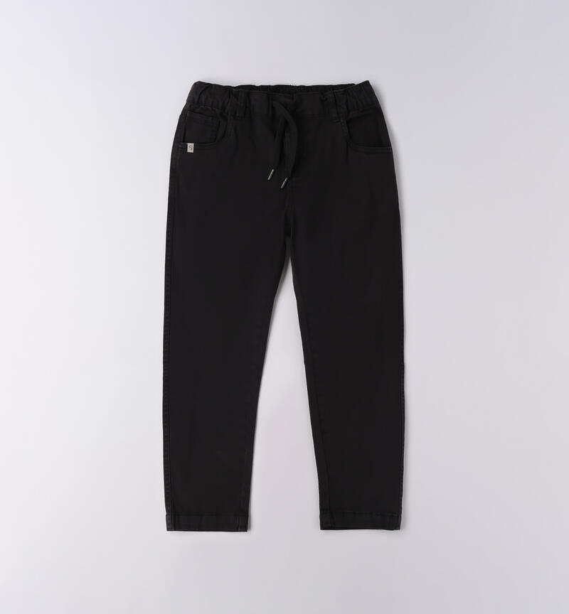 Pantalone per ragazzo  NERO-0658