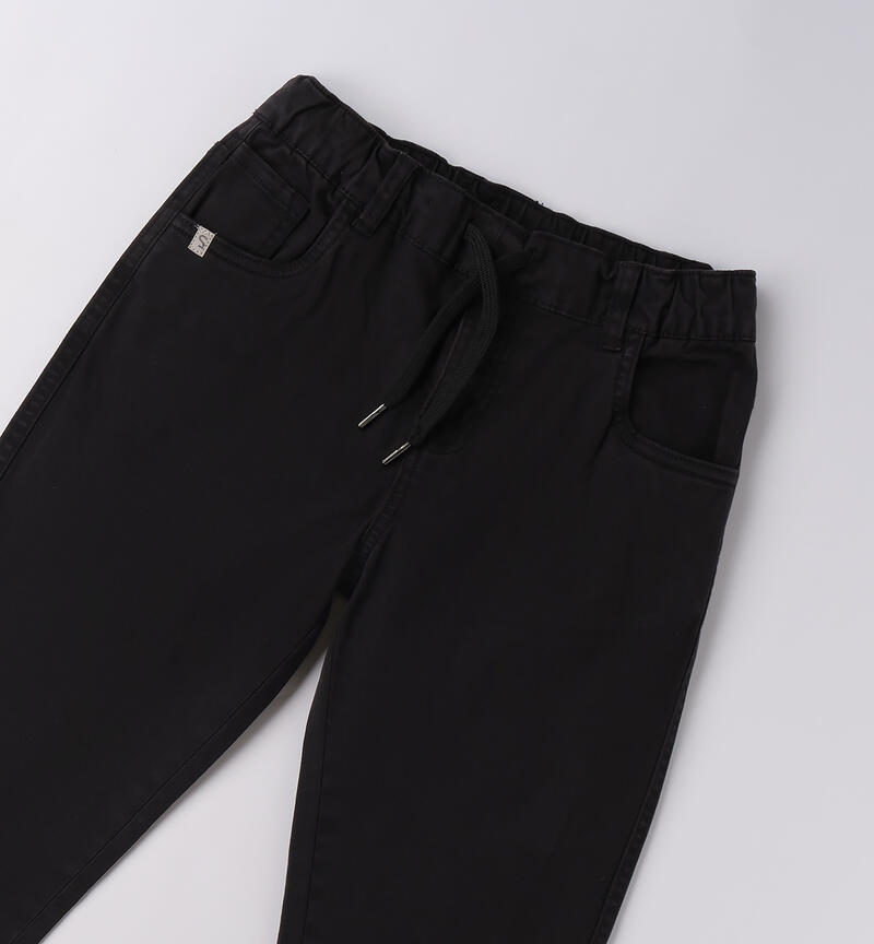 Pantalone per ragazzo  NERO-0658
