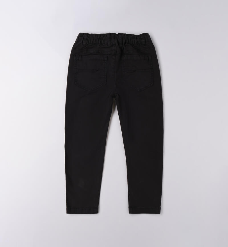 Pantalone per ragazzo  NERO-0658