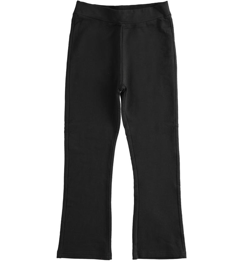 Sarabanda girl's relax fit pants from 8 to 16 years NERO-0658