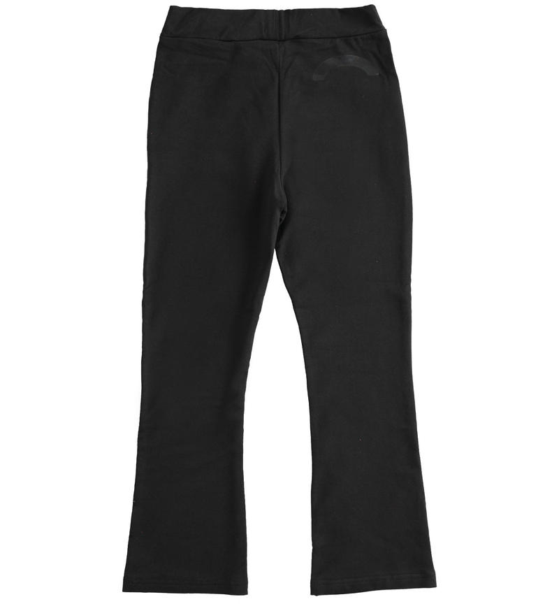 Sarabanda girl's relax fit pants from 8 to 16 years NERO-0658