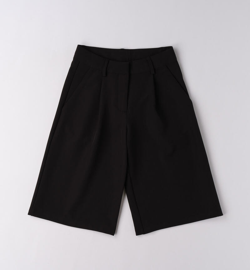 Capri pants for girls NERO-0658