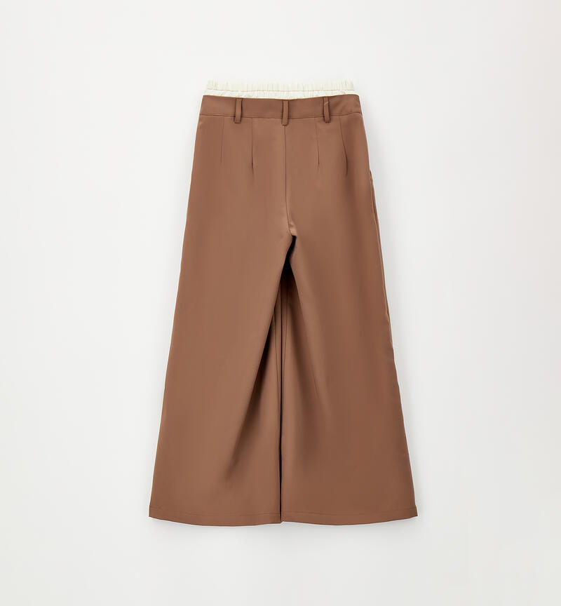 Sarabanda girl's trousers BROWN-1213