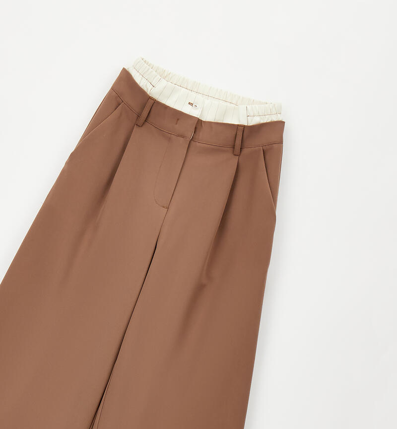 Sarabanda girl's trousers BROWN-1213