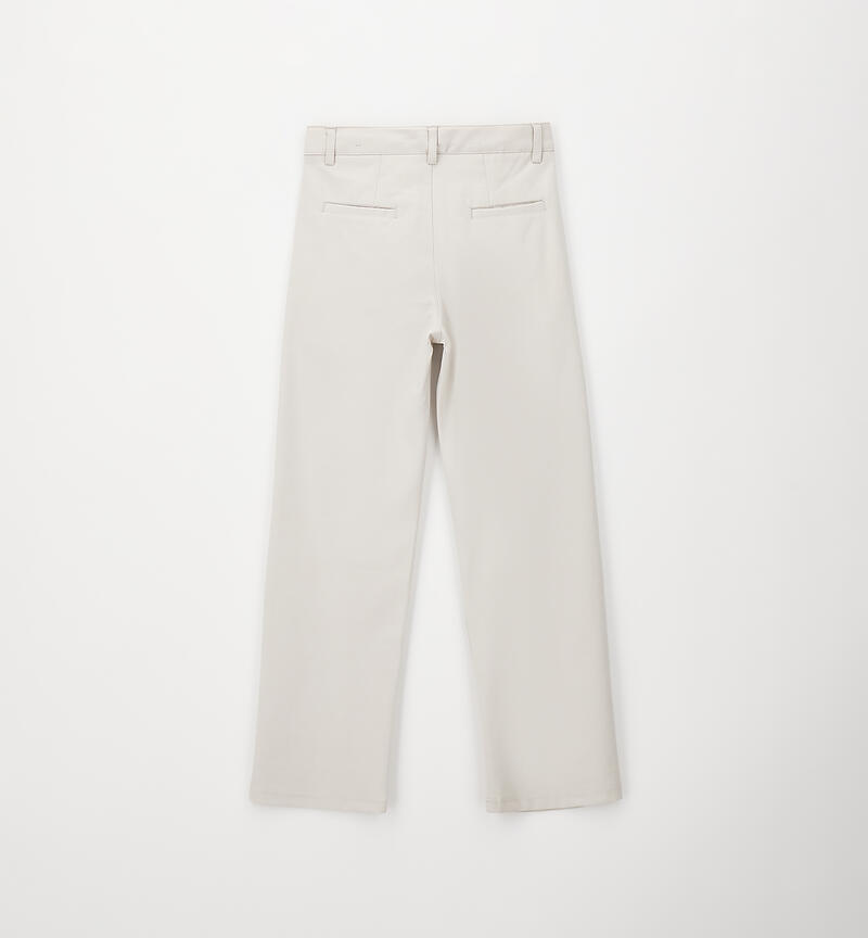 Sarabanda boy's trousers ECRU'-0432