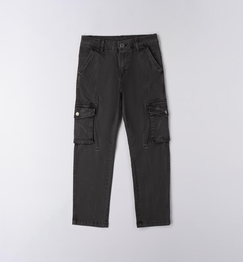 Sarabanda trousers for boys GRIGIO SCURO-0566