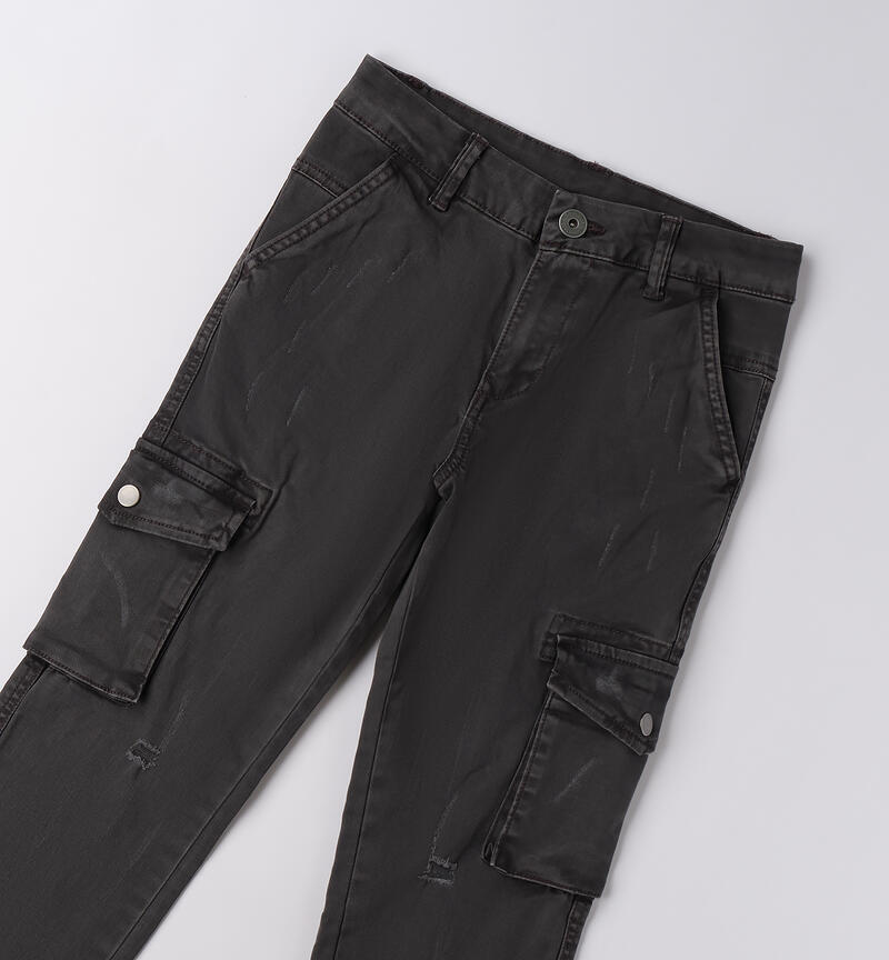 Sarabanda trousers for boys GRIGIO SCURO-0566