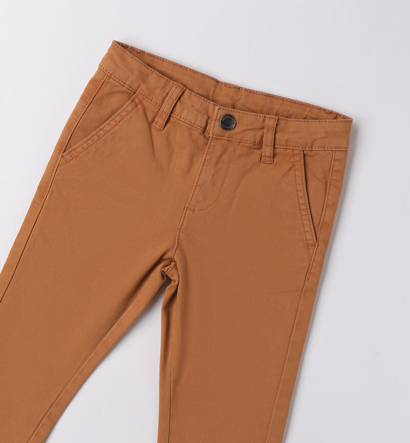 Sarabanda trousers for boys BEIGE-1117