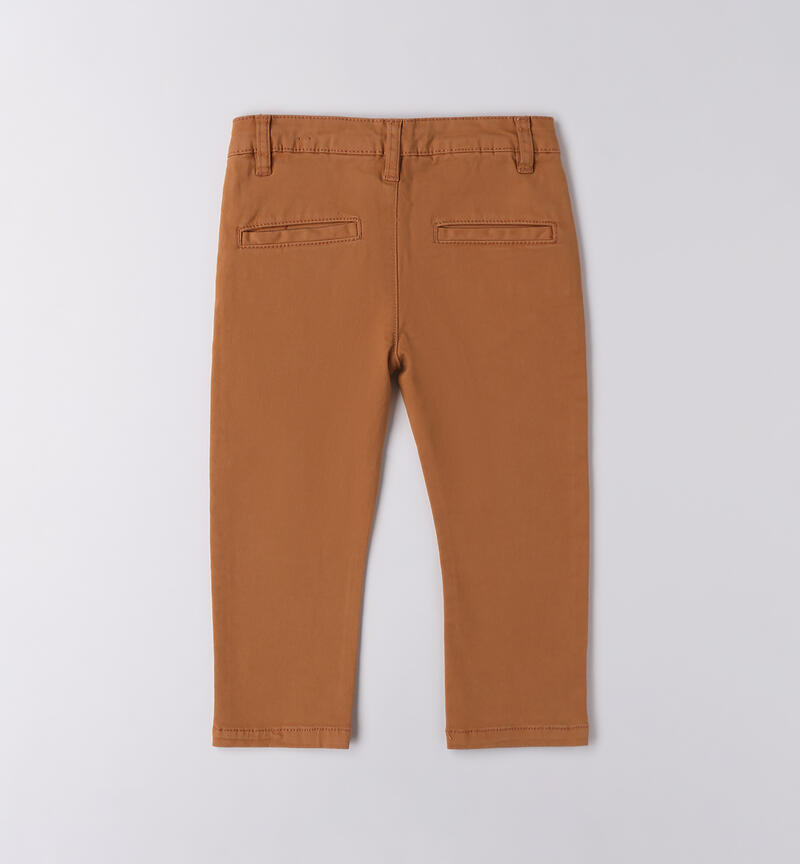 Sarabanda trousers for boys BEIGE-1117