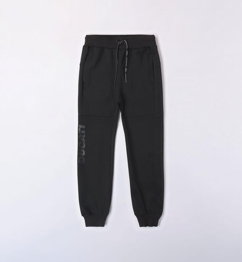 Pantalone sportivo Ducati per ragazzo da 3 a 16 anni NERO-0658