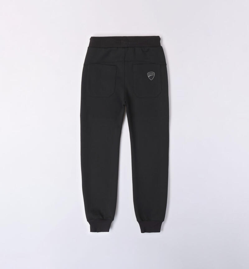 Pantalone sportivo Ducati per ragazzo da 3 a 16 anni NERO-0658