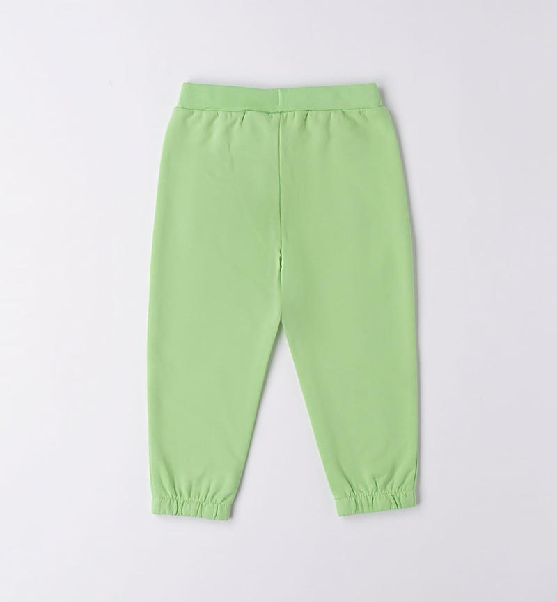 Sarabanda tracksuit bottoms for girls from 9 months to 8 years MINT-5131
