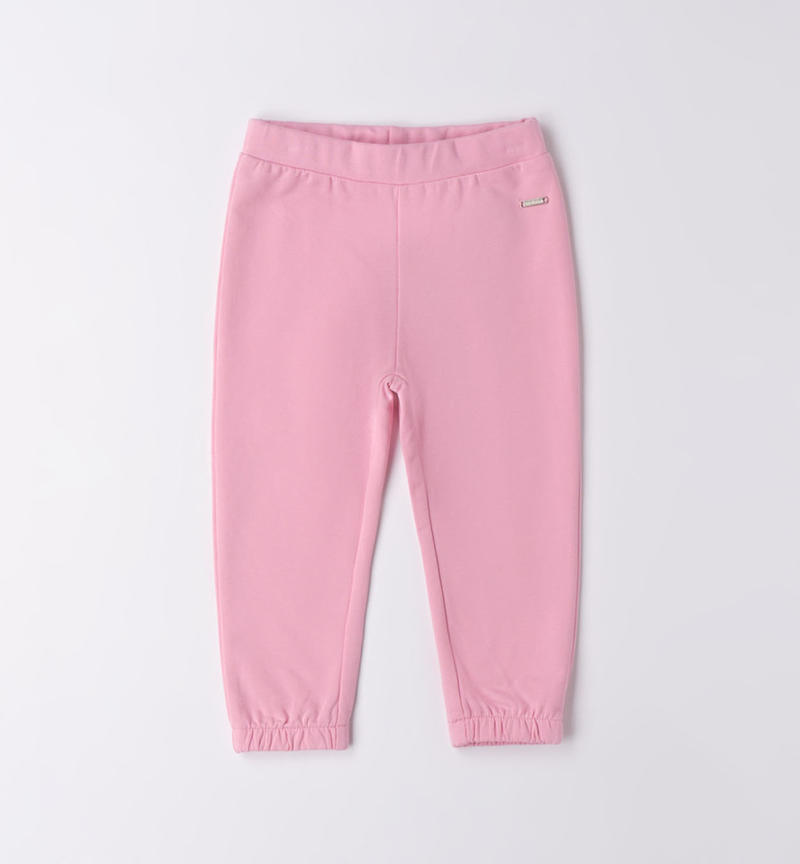 Sarabanda tracksuit bottoms for girls from 9 months to 8 years ROSA-2414