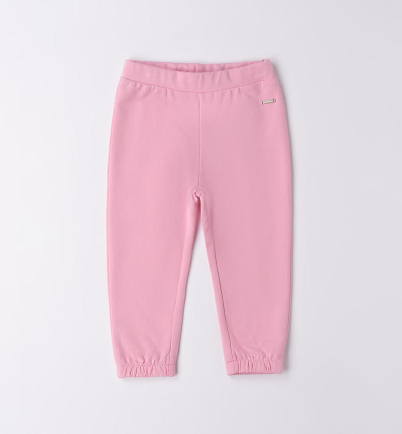 Sarabanda tracksuit bottoms for girls from 9 months to 8 years ROSA-2414