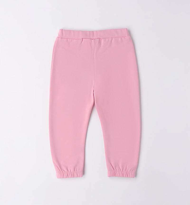 Sarabanda tracksuit bottoms for girls from 9 months to 8 years ROSA-2414