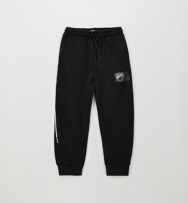 Pantalone tuta Ducati bambino NERO-0658