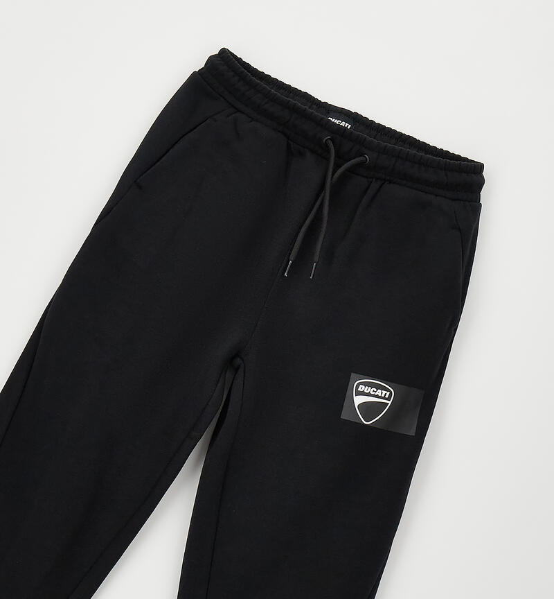 Pantalone tuta Ducati bambino NERO-0658