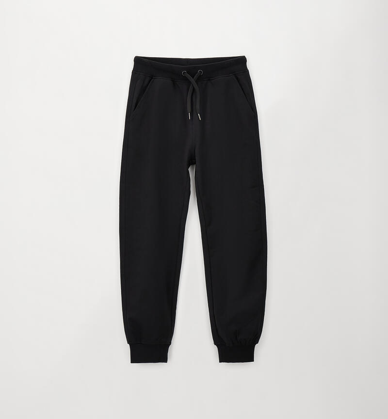 Boy's tracksuit trousers NERO-0658