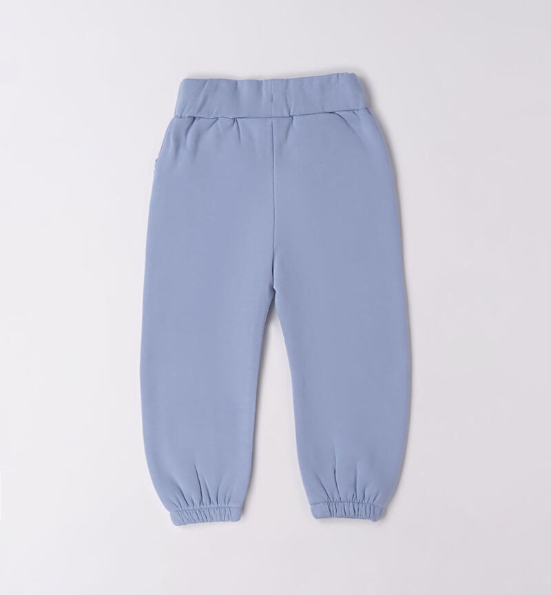 Sarabanda trousers with ruffles for girls from 9 months to 8 years AVION-3621