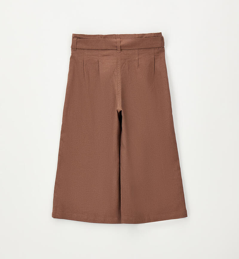 Sarabanda girls' trousers BROWN-1213