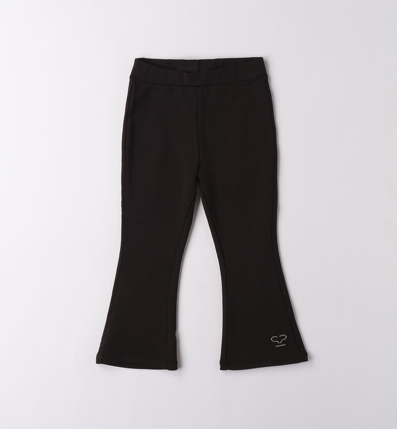 Pantaloni bambina Sarabanda NERO-0658