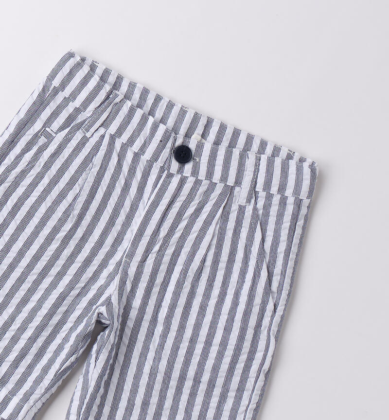 Pantaloni bambino a righe NAVY-3854