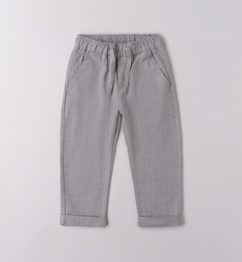 Pantaloni bambino GRIGIO-8961
