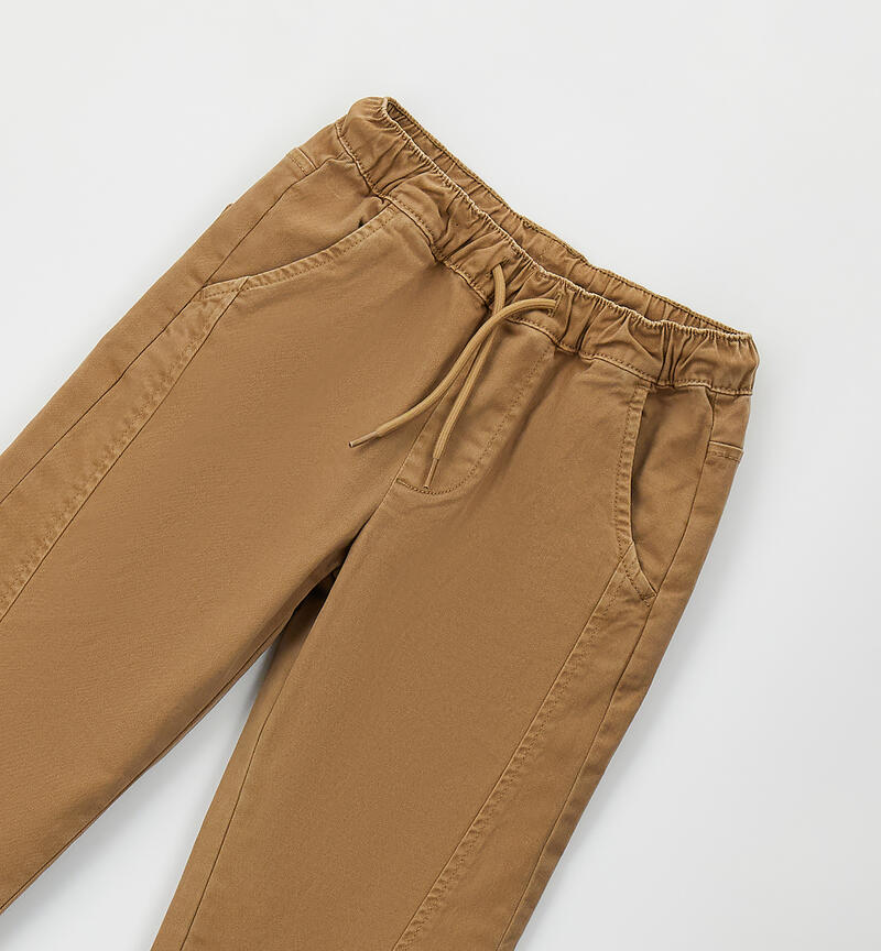 Pantaloni bambino in cotone BISCOTTO-0946