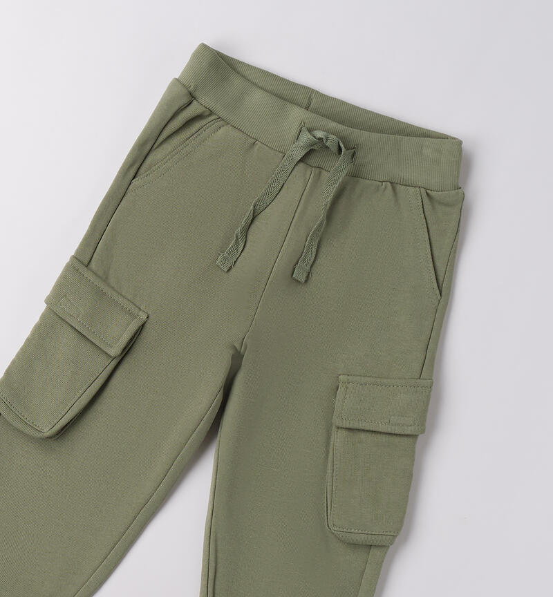 Pantaloni bambino Sarabanda VERDE SALVIA-4921