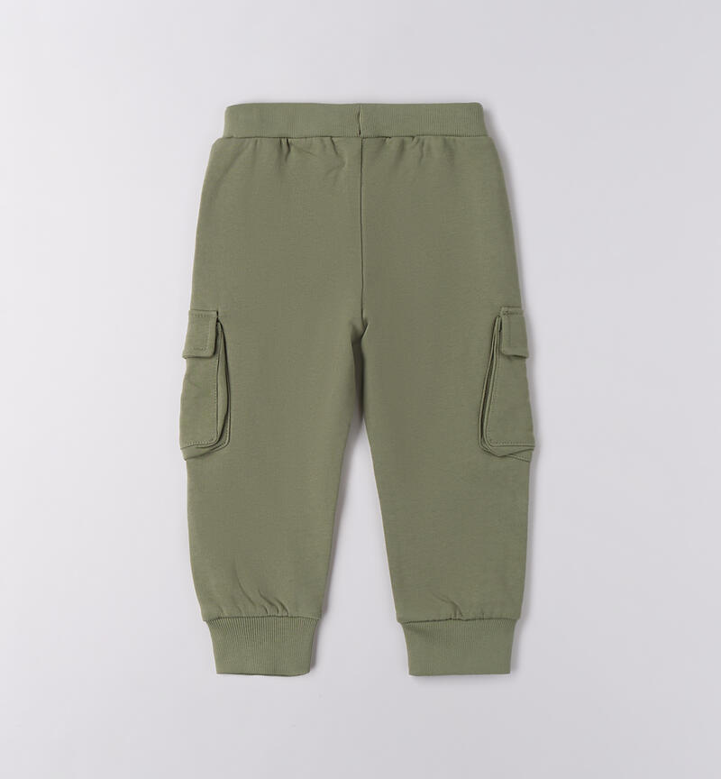 Pantaloni bambino Sarabanda VERDE SALVIA-4921