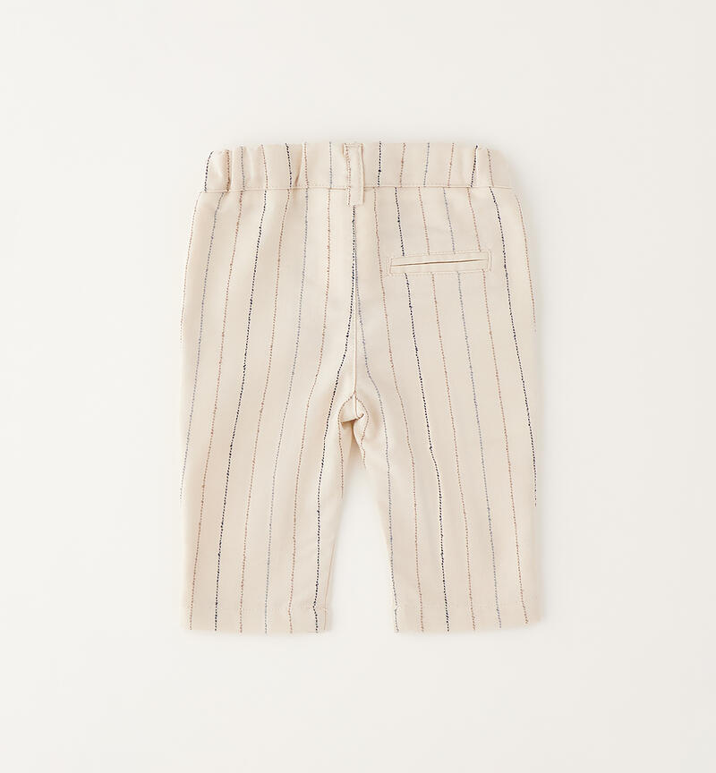 Elegant children's trousers ECRU'-0164