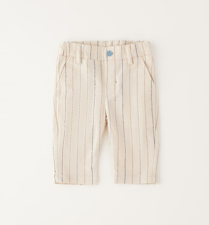 Elegant children's trousers ECRU'-0164