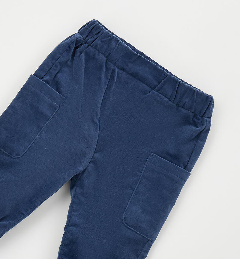 Pantaloni bimbo neonato AVION/GRIGIO-3928