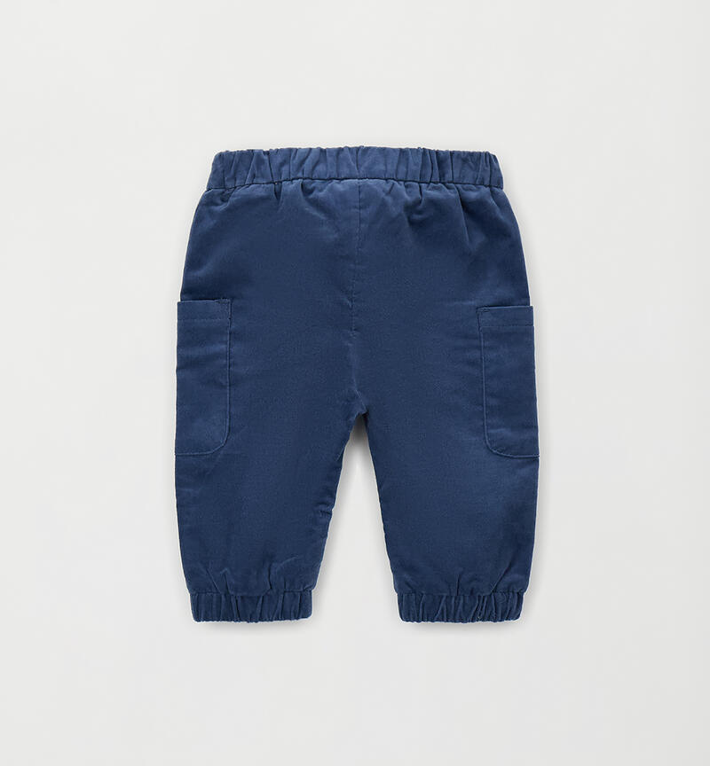 Pantaloni bimbo neonato AVION/GRIGIO-3928