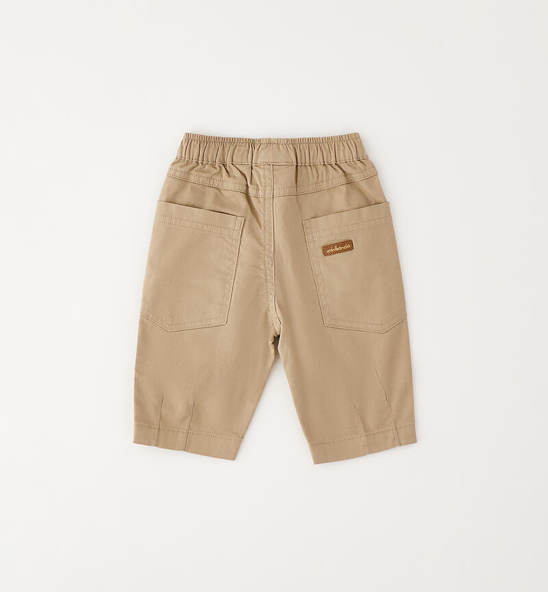 Pantaloni bimbo neonato BEIGE-0472