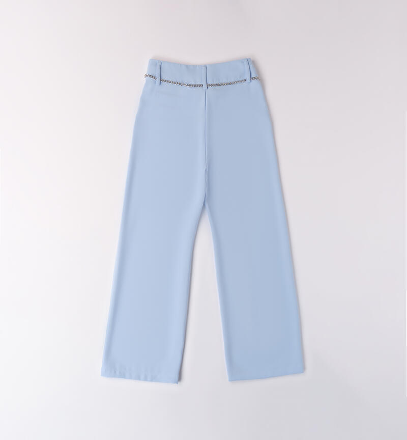 Girls' occasion wear trousers  ANGEL BLUE-3685