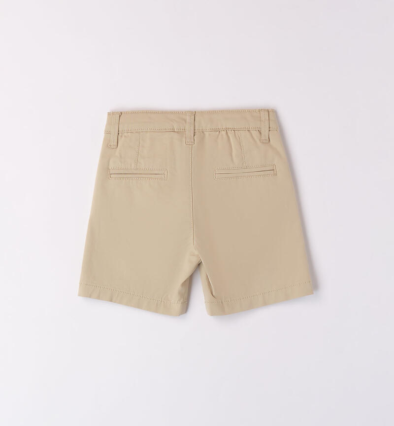 Pantaloni corti bambino  BEIGE-0435