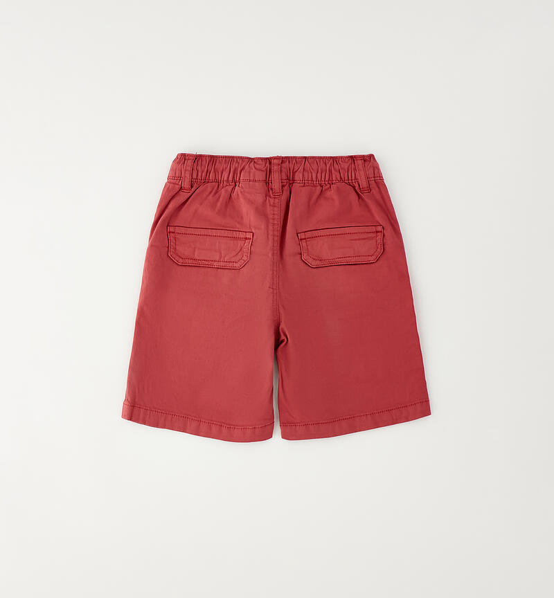 Children's shorts DARK RED -2541