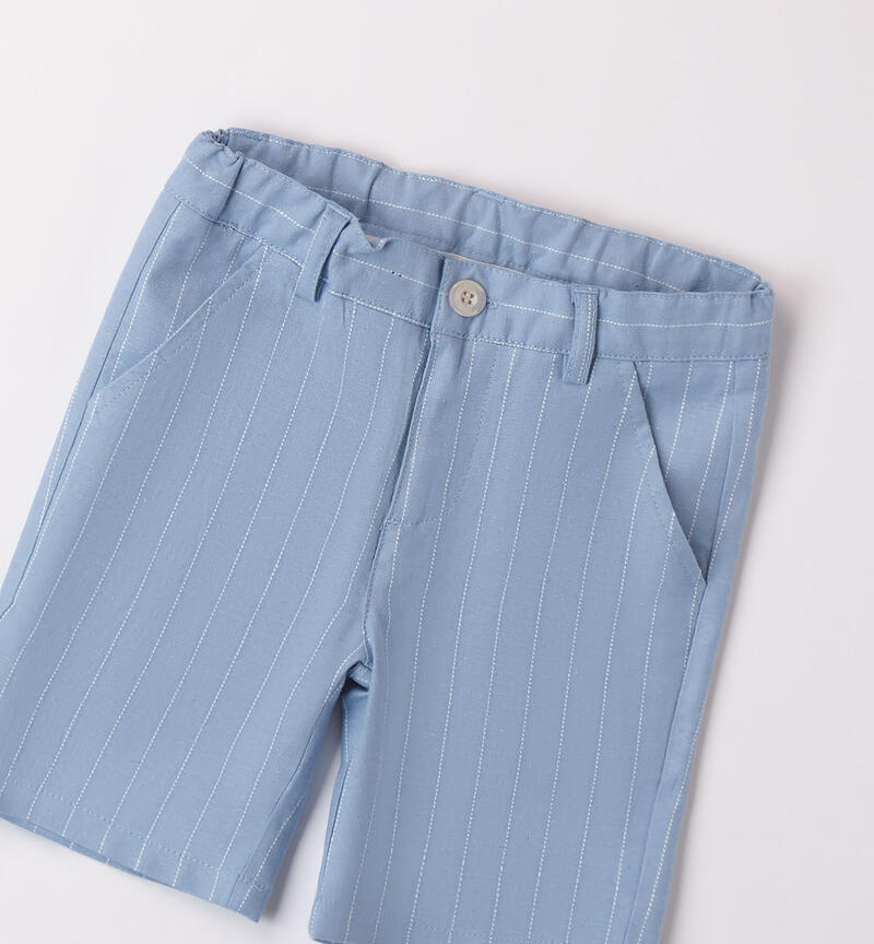 Pantaloni corti per bambino BLUE-3641