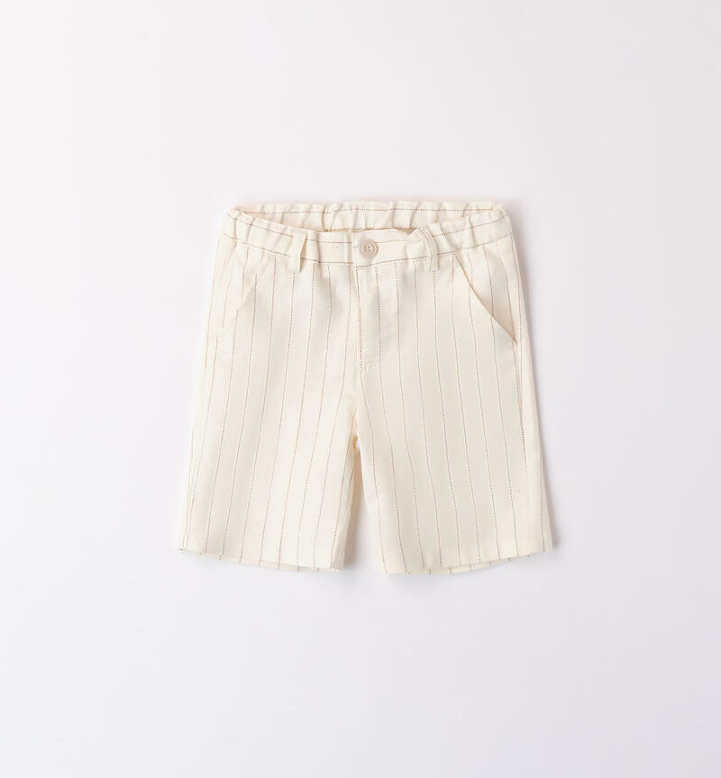 Pantaloni corti per bambino PANNA-0112