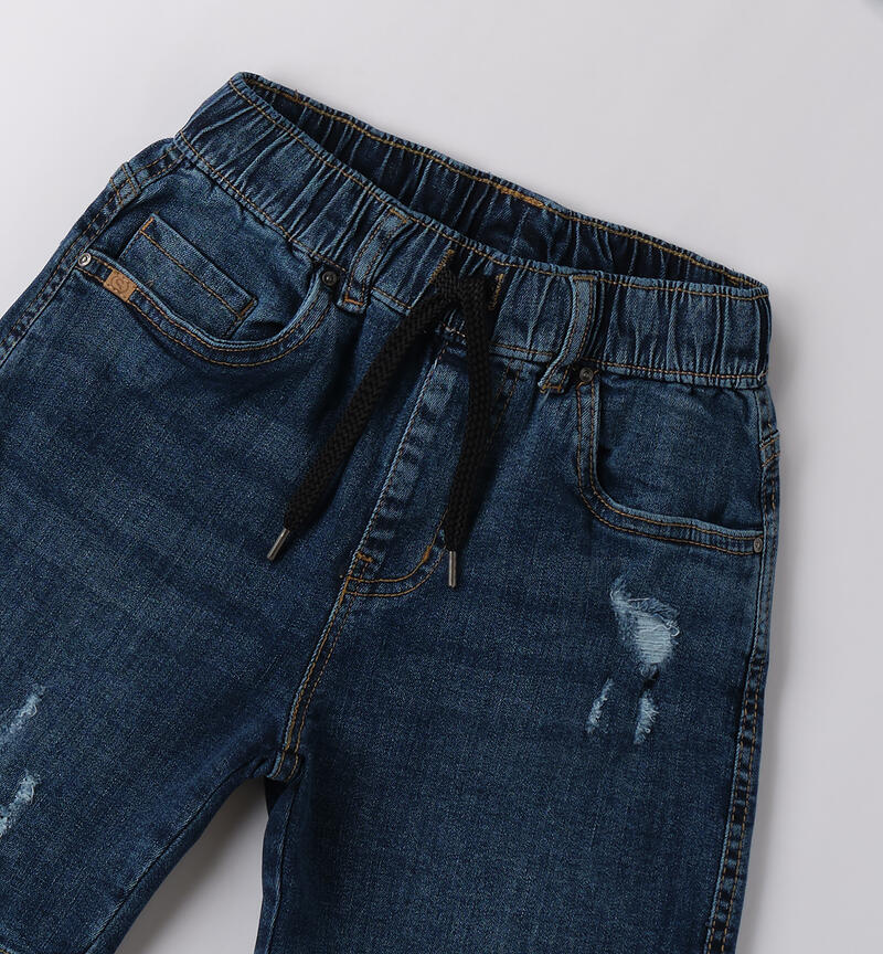 Pantaloni corti per ragazzo STONE WASHED-7450