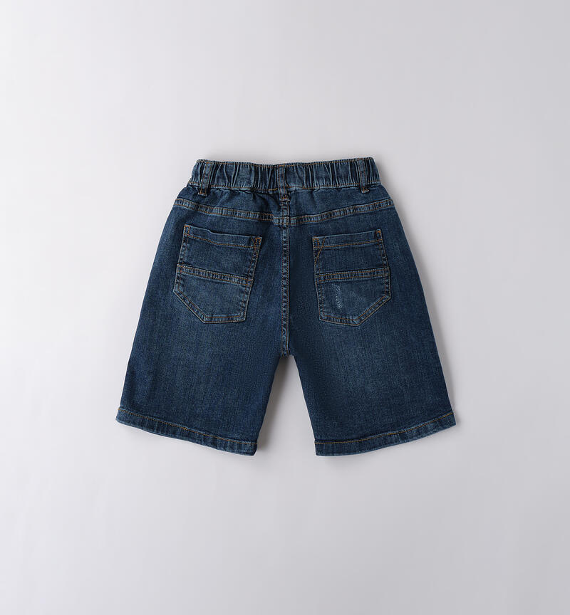 Pantaloni corti per ragazzo STONE WASHED-7450