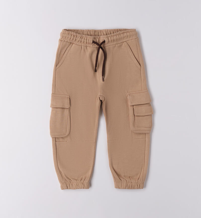 Trousers for boys BEIGE-0927