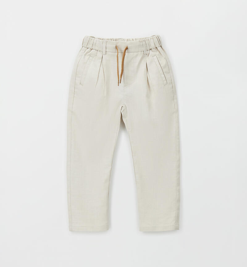 Pantaloni da bambino BEIGE-0172